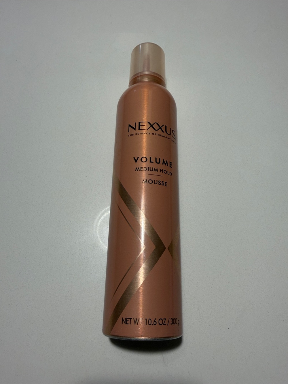 Nexxus Volume Medium Hold Mousse - Rose Gold